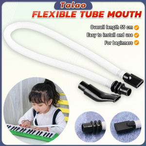 Talao Flexible Tube Mouth Organ Pianica Mouthpiece Musical Instrument Accessories Black