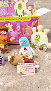 POP MART SpongeBob Bikini Bottom Buddies 2 Residents of Bikini Bottom Whimsical Plush Part 2 Confirmed Design Select Character Plush Toy