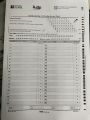 IELTS Answer sheet กระดาษคำตอบสำหรับฝึกทำข้อสอบ IELTS. 