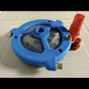 Bộ đảo trộn thuốc sâu phân bón cao cấp (loại lớn). Hàng Loại 1 khuấy xanh to 3 đầu béc và 2 lớp lưới lọc