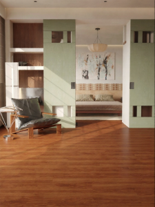 Zero Formaldehyde Waterproof Wear-resistant SPC Vinyl Locking Floor