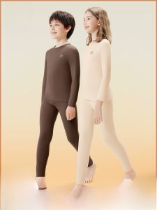 MiiOW | Bộ đồ lót giữ nhiệt cho trẻ em MiiOW Cat Person Dervo Váy quanh năm cho bé trai và bé gái Dệt kim lụa cừu mùa thu đông