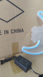 ป้ายไฟLED ดวงจันทร์ ป้ายไฟหน้าร้าน ไฟตัวอักษร ป้ายไฟนีออน  แบบอะคริลิค