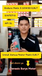 Oli Enduro Matic S 10W30 08LT Pertamina Oil NON PARFUM