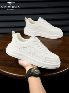 SEPTWOLVES | Breathable Soft Lightweight Height Increasing Mens Shoes