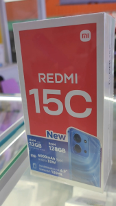 Xiaomi Redmi 15C (6/128) ประกันศูนย์ 15 เดือน [หน้าจอ6.9นิ้ว แบตเตอรี่ 6000 mAh]