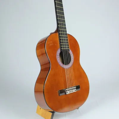 gitar akustik 3/4 senar nilon tanem besi asli import bonus tas