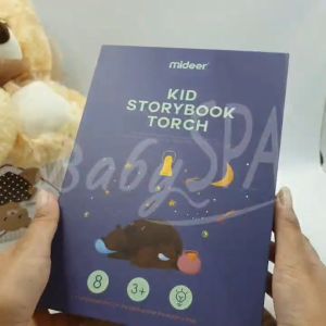 ♥♥♥ 𝐒𝐆 𝐒𝐞𝐥𝐥𝐞𝐫 BabySPA 8/12/16 Discs - Mideer Educational Learning Toy Story Book Projector Torch