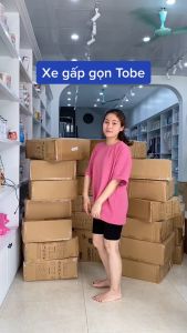 Xe TOBE đẩy đảo chiều gấp gọn