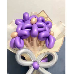 Buket Balon Bunga 1 Tangkai: Kado Lucu untuk Wisuda & Anniversary