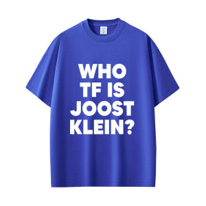 Sanrio | Who Tf Is Joost Klein Funny Meme T Shirts Men Women Casual Oversized Short Sleeves T-shirt Male Fashion Loose Cotton T-shirts
