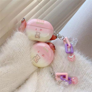 Creative Gradient Blush Freebuds6i Protective Case for Huawei Wireless Bluetooth Earphones Female Style Anti-Fall Box Clip/se2