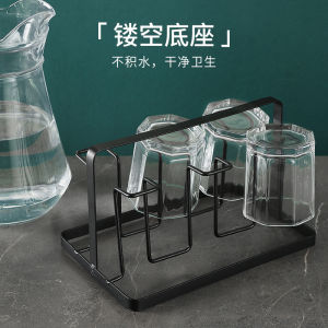 Cup Holder Upside Down Cup Drainer Water Cup Holder For Home Storage Glass Shelf Water Cup Hanger Drain Rack