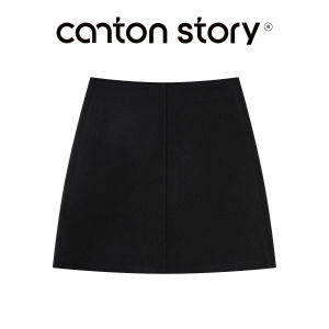 Cantonstory | Chân Váy Suit Lông Cừu Tím Đa Năng Thon Gọn cho Nhiều Dịp