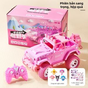 lekate | Quà Tặng Sinh Nhật Xe Điều Khiển Màu Hồng cho Trẻ 3-6 Tuổi