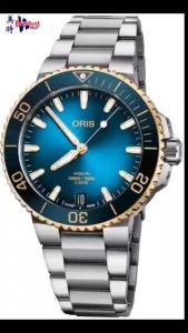 🔥NEW🔥ORIS Aquis Date Calibre 400 Blue 01 400 7769 6355-07 8 22 09PEB/Green 01 400 7769 6357-07 8 22 09PEB Men Watch