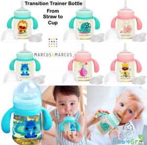 Marcus & Marcus PPSU Transition Trainer Bottle 6oz/180ml ( 6m+ )