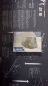 553 Red Green Dot Scope Aluminium Alloy Tactical Reflex Sight Fits 20mm R-ail Mount with Free Battery