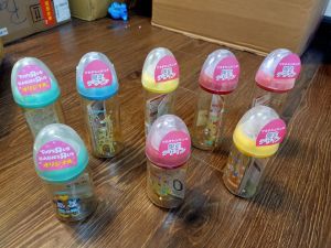 [phiên bản giới hạn mẫu mới] Bình sữa pigeon nội địa nhật cổ rộng 160ml/240ml đủ màu cho bé