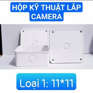 Hộp nhựa kỹ thuật lắp Camera chống nước thẩm mỹ nhựa dày loại 1
