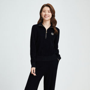 Koradior | Versatile Light Sport Velvet Blouse