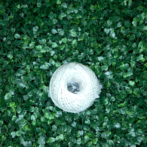 2pcs White Cotton Twine Grade 4