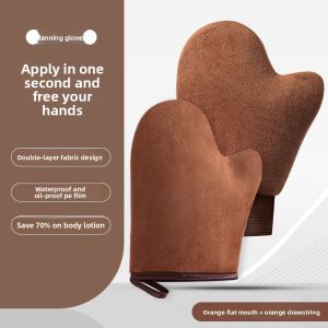 JIFANPAUL | Body Lotion Moisturizing Cream Sunscreen Tanning Gloves Quick Application Essential Oil