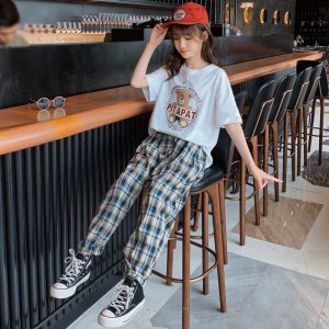 S01-17 Baju kaos PIT APAT setelan baju anak perempuan baju setelan kaos Import baju dan celana Import