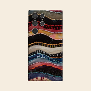 colorful embroidery stitch texture Luxury Fashion Full Lens Protective Case for Samsung Galaxy S26 S25 S24 A56 A36 Plus Ultra