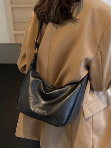 Fashionable Soft Dumpling Bag Crossbody Womens Single Shoulder Bag Casual Versatile Stylish New 2025 Trendy Satchel Purse