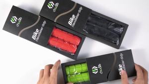 Chooee MTB Bike Handlebar Grips Anti-Slip Rubber Bicycle Grips 3D Shock Absorbing Lock-On Grips for Mountain Bike