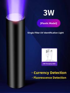 Woods Cat Dermatophytosis Lamp Mushroom Detection Cat Urine Trichophyton Pen Flashlight Medical Mushroom UV Ultraviolet