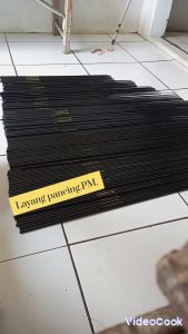 Fiber Solid Bahan Kaku Ujung Joran Warna Hitam 50CM & 150CM