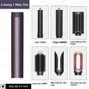 Máy Tạo Kiểu Tóc Đa Năng SenCiciMen X19 Với Lược Chải Nóng Đầu Tạo Kiểu Máy Sấy Tóc Điện 1200-1599W