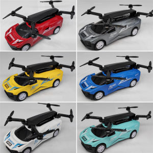 Alloy Flying Car Model Toys Kids Boy Pull Back Simulated Aircraft Aviation Vehicle Toy Birthday Gift