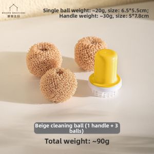 MODERN SWEETHOME | Nano Pot Scrubber With Handle