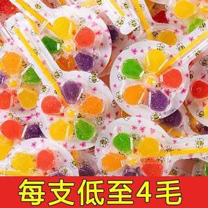 Popular Childrens Fruits Flavored Lollipops Snack