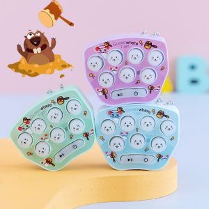 【Hàng có sẵn】Đồ chơi trẻ em sáng tạo đồ chơi trẻ em khai sáng trí tuệ móc chìa khóa dễ thương Đồ chơi chuột Hamster cầm tay mini mới