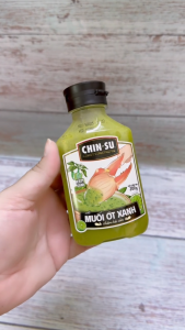 CHINSU + Chai XANH 200g + MUỐI ỚT XANH CHẤM HẢI SẢN Green Chilli Salt Sauce