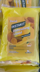 Dorxii DIY dishwashing liquid set easy to dissolve just add water 2L 3L 5L capacity