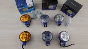 J01S13 SD-3304 SD-3303 SHILIDUO (PRICE FOR 2PCS (SET) ) 3 INCH ROUND 4LED 12V-24V-36V SPOT LIGHT LORRY TRUCK 实力多