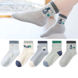 LIUZHISHU | Spring Fall Cartoon Trendy Kids Socks