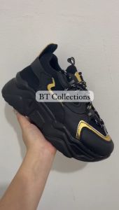 BT - Sepatu Wanita Wedges Sneakers Jalan Santai Kekinian Terbaru