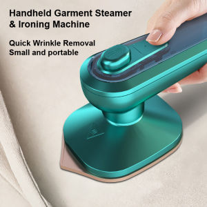 Luckin Mall New Professional Micro Steam Iron Handheld Ironing Machine 30W Flat Iron for Clothes Portable Garment Steamer Constant Temperature Quickly Wrinkle Removal Not Damage Clothes