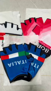 Găng tay đi xe đạp chất liệu vải êm