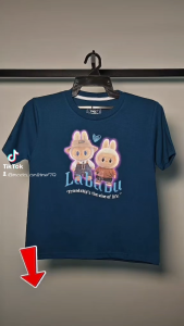 Labubu "The Monsters" Series Graphic Tee | Trendy Summer Cotton T-shirt for Women | 6 Colors