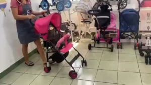 Baby Lightweight  Foldable Stroller for Baby Girls and Boys Travel Toddler Easy To Fold (Not Recline)