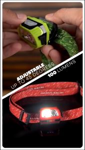 Headlamp Dhaulagiri 615 Senter Kepala Rechargeable Camping Lamp Light