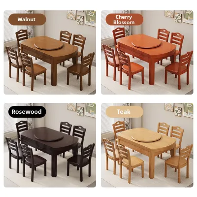 MUHUASHA | Expandable & Foldable 10-seater Table