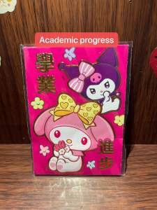 (6pcs)Characte Lucky Angpao Red Envelope Pang Swerte for Kids And Baby Birthday Graduate Festivals